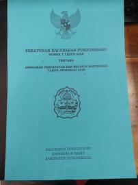 ANGGARAN PENDAPATAN DAN BELANJA KALURAHAN TAHUN 2026